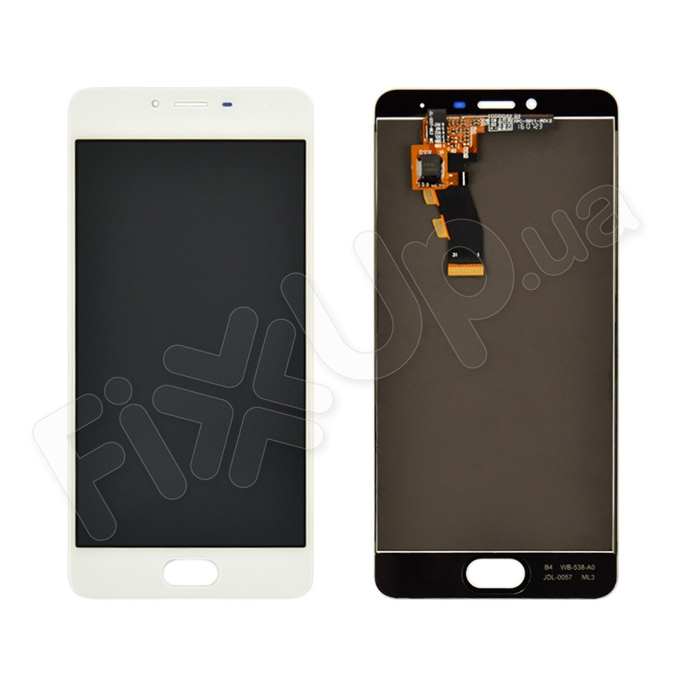 Дисплей Meizu M3s с тачскрином в сборе, цвет белый, Orig PRC, уценка фото 1