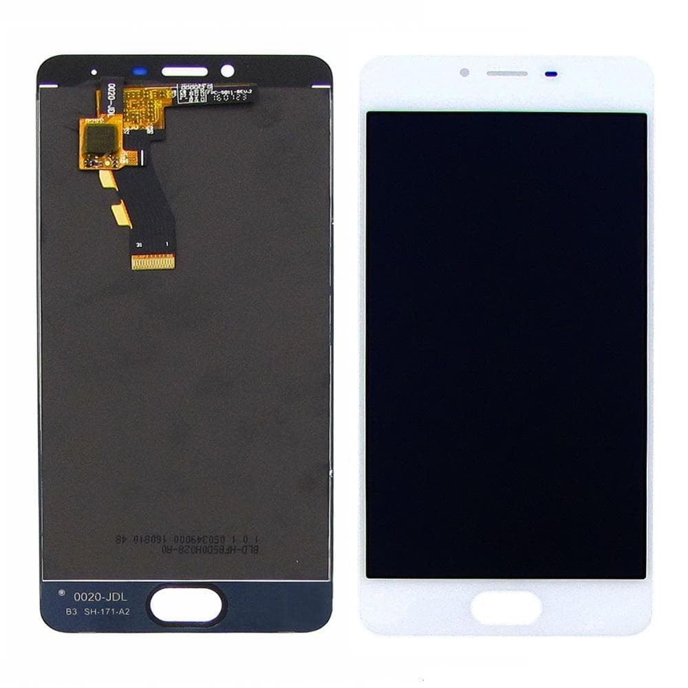 Дисплей для Meizu M3s с тачскрином в сборе (YT50F), цвет белый фото 1
