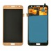 Дисплей для Samsung J700H, J700F, J700M/DS Galaxy J7 (2015) з тачскрином у зборі, колір золотий, IPS (TFT), уцінка миниатюра 1