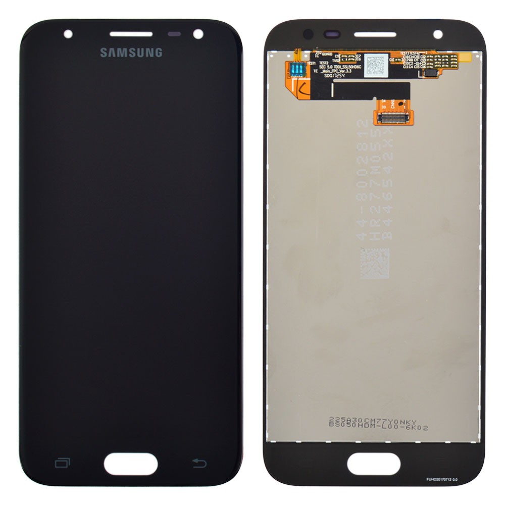 Дисплей Samsung J330 Galaxy J3 (2017) с тачскрином, цвет черный, сервисный оригинал фото 1