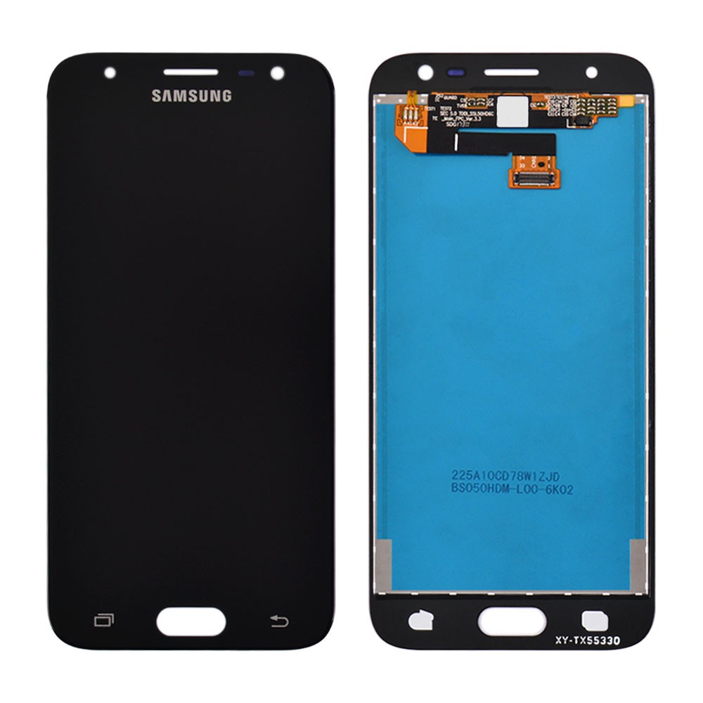 LCD Samsung J330 Galaxy J3 + Touchscreen (black) (2017) Original Change Glass фото 1 Дисплей для Samsung J330 Galaxy J3 (2017) с тачскрином в сборе, цвет черный, переклейка оригинал фото 1