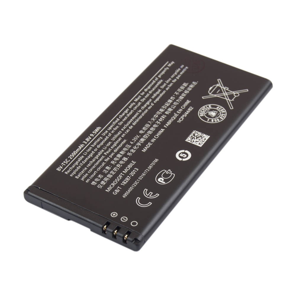 Аккумулятор для Microsoft Nokia 640 Lumia (BV-T5C), емкость 2500 mAh фото 2