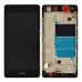 Дисплей для Huawei P8 Lite (ALE L21, L20, L22) с тачскрином и рамкой в сборе, цвет черный миниатюра 1