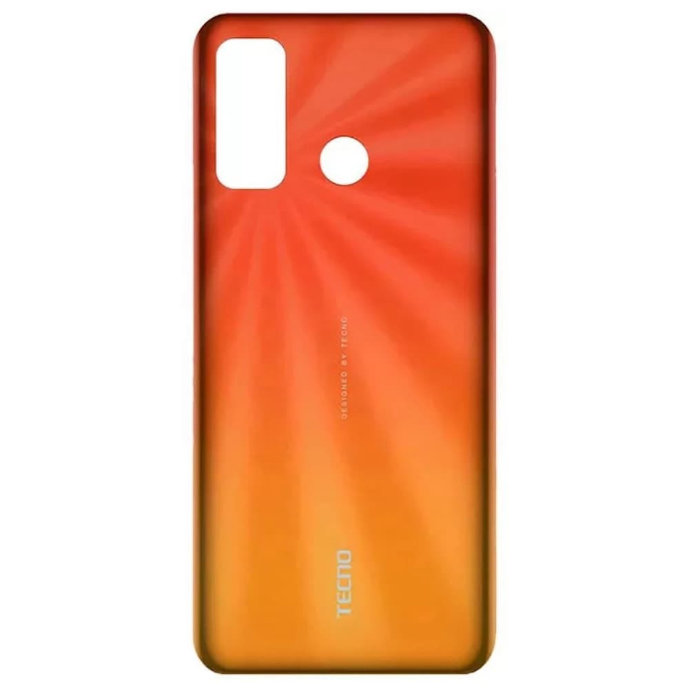 Задня кришка для Tecno Spark 5 Pro (KD7), колір помаранчевий фото 1
