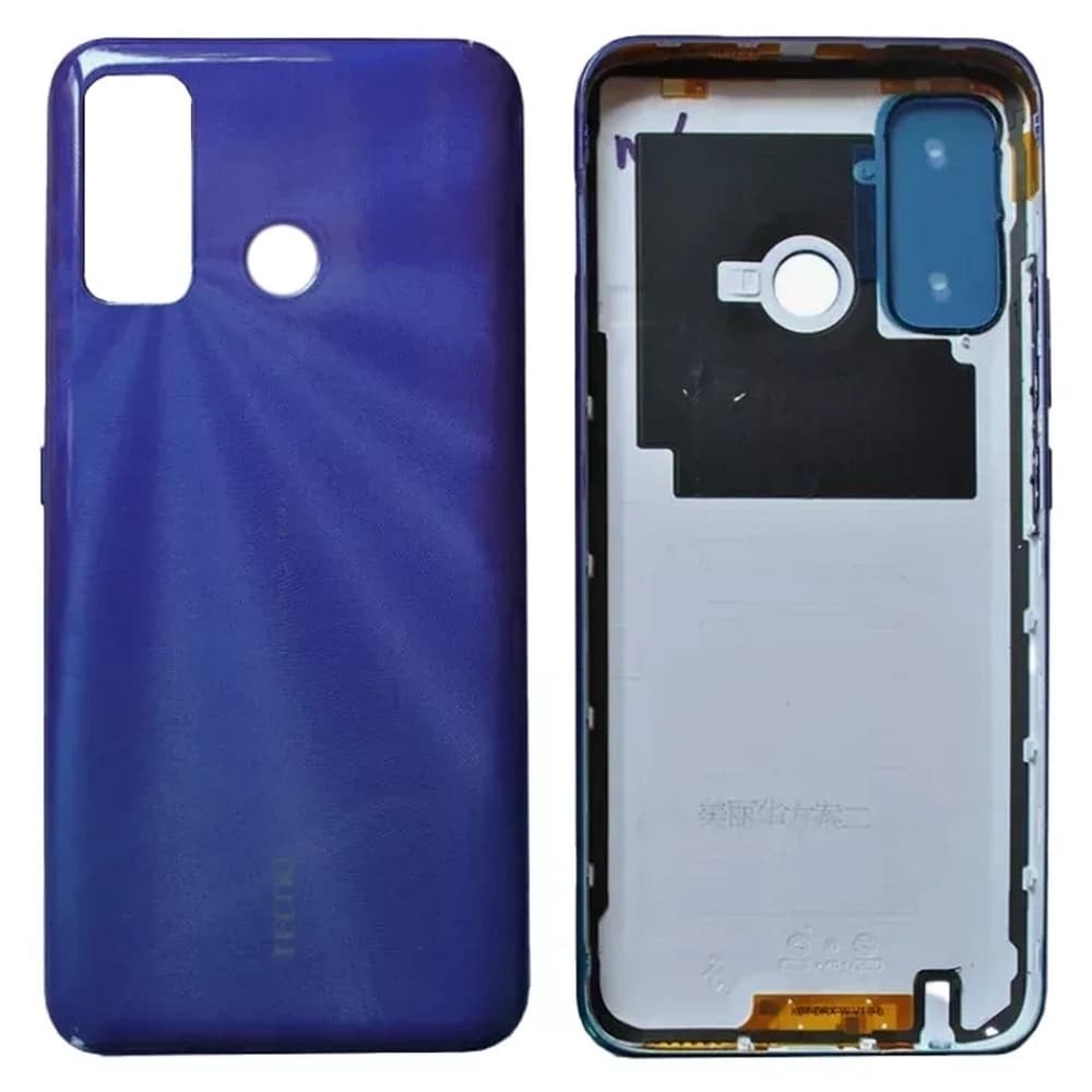 Задня кришка для Tecno Spark 5 Pro (KD7), колір синій фото 1
