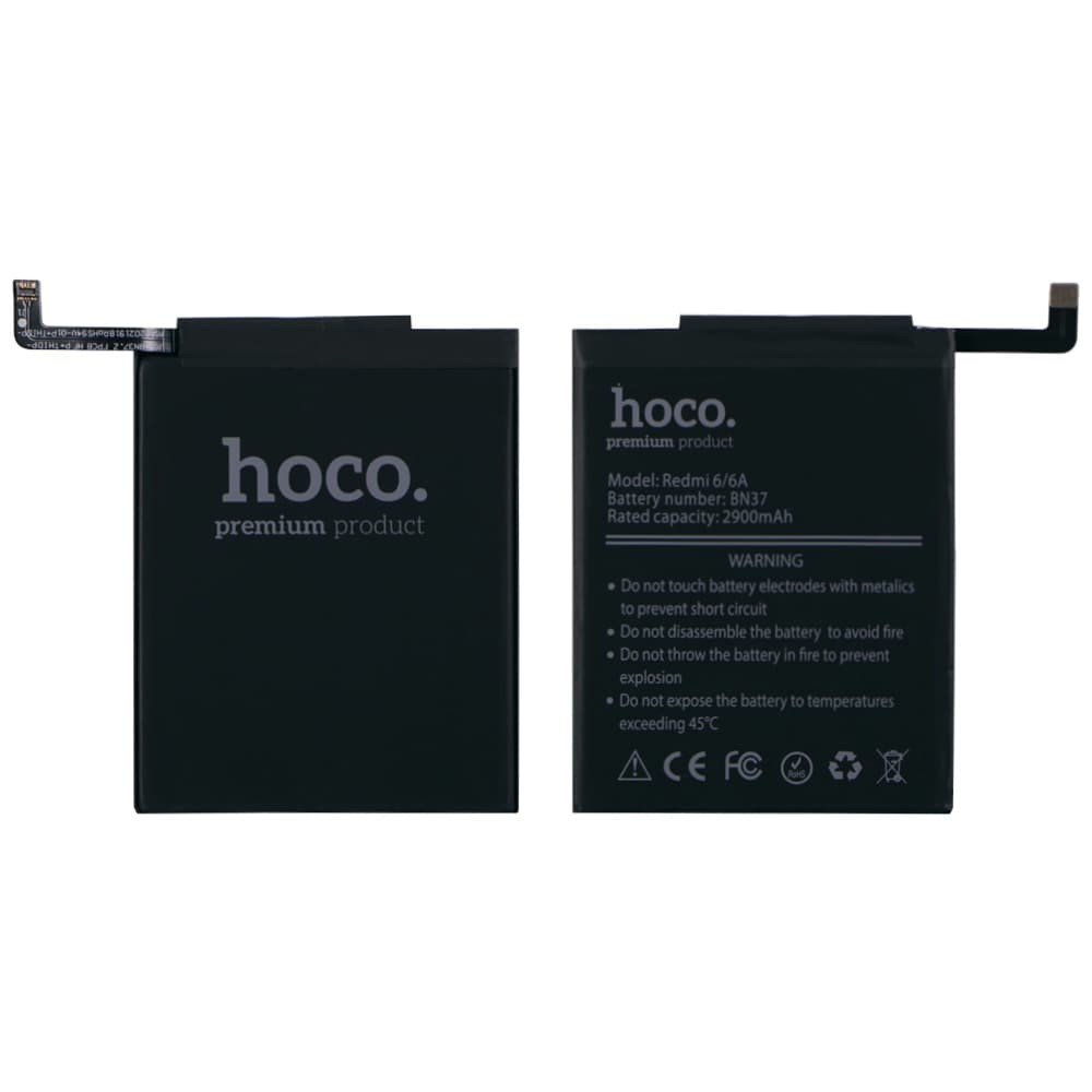 Аккумулятор для Xiaomi BN37 Redmi 6, Redmi 6A, HOCO, 3000mAh фото 1