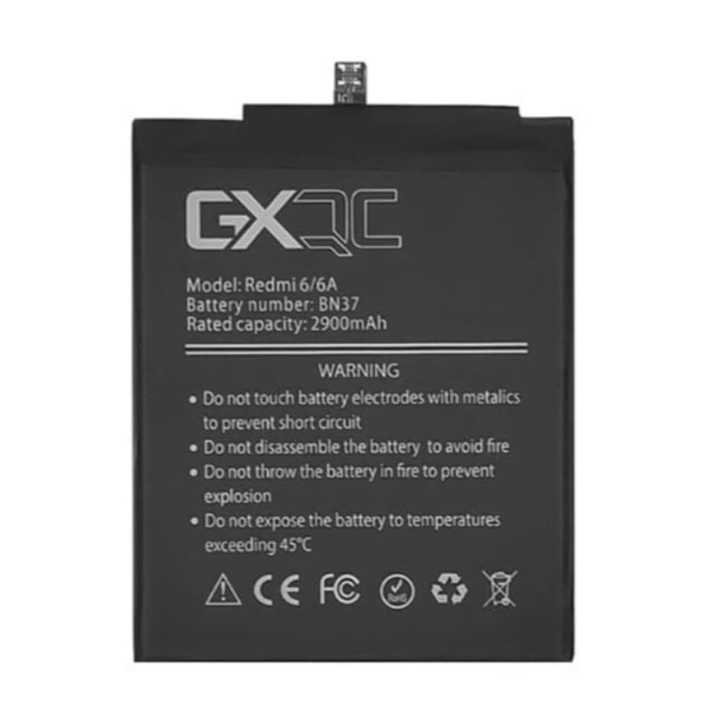 Аккумулятор для Xiaomi BN37 Redmi 6, Redmi 6A, GX, 3000mAh фото 1