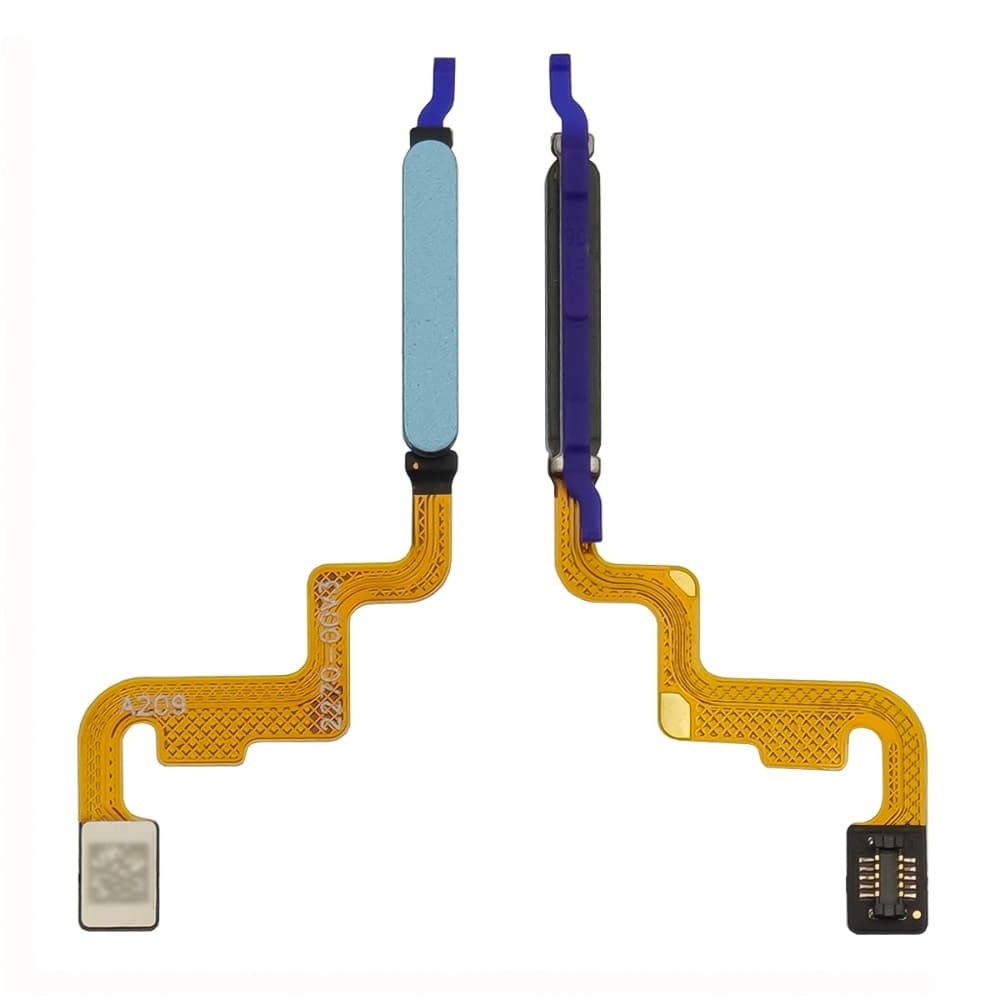 Шлейф для Xiaomi Redmi Note 12 4G Touch ID, колір синій фото 1