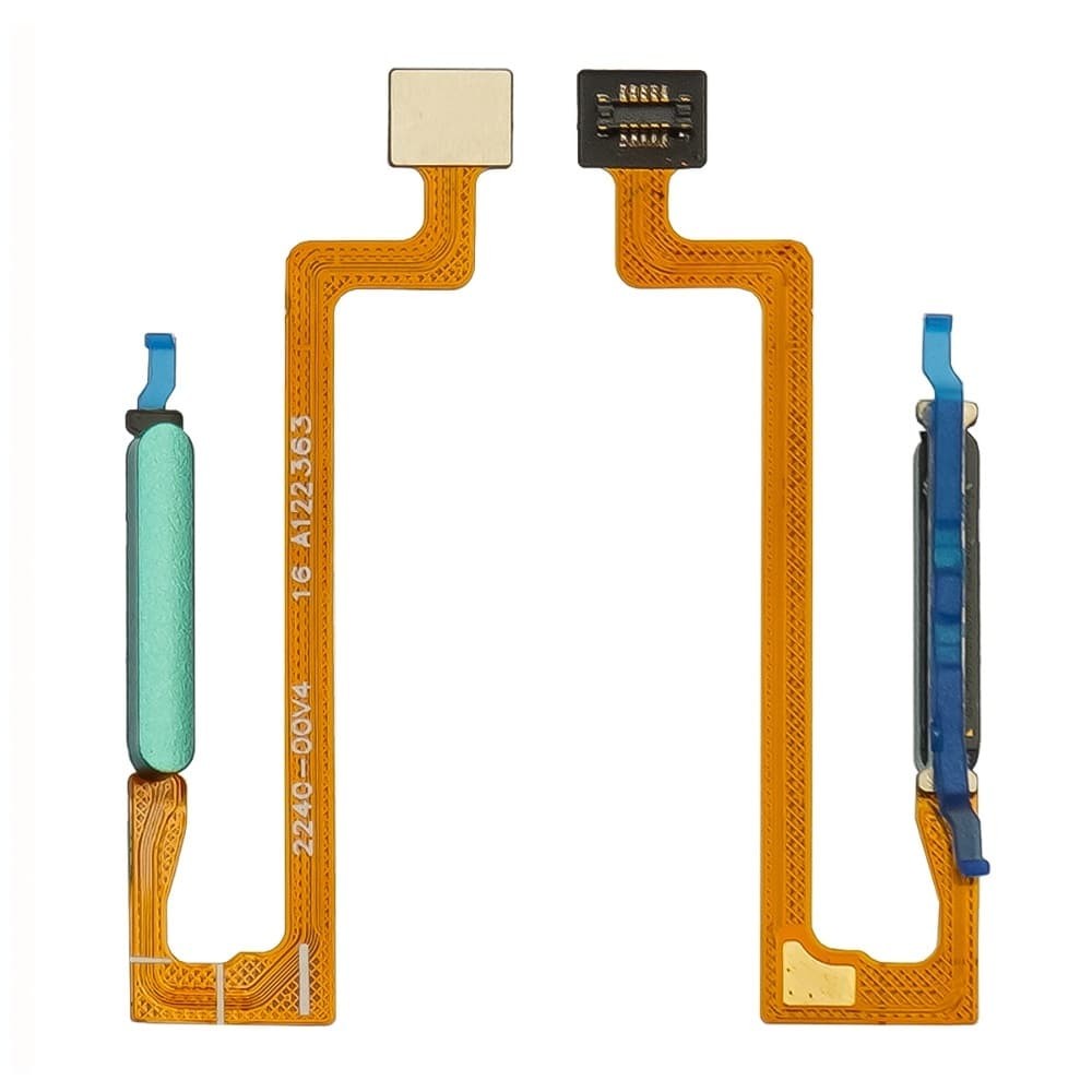 Шлейф для Xiaomi Redmi Note 12 5G Touch ID, колір зелений фото 1