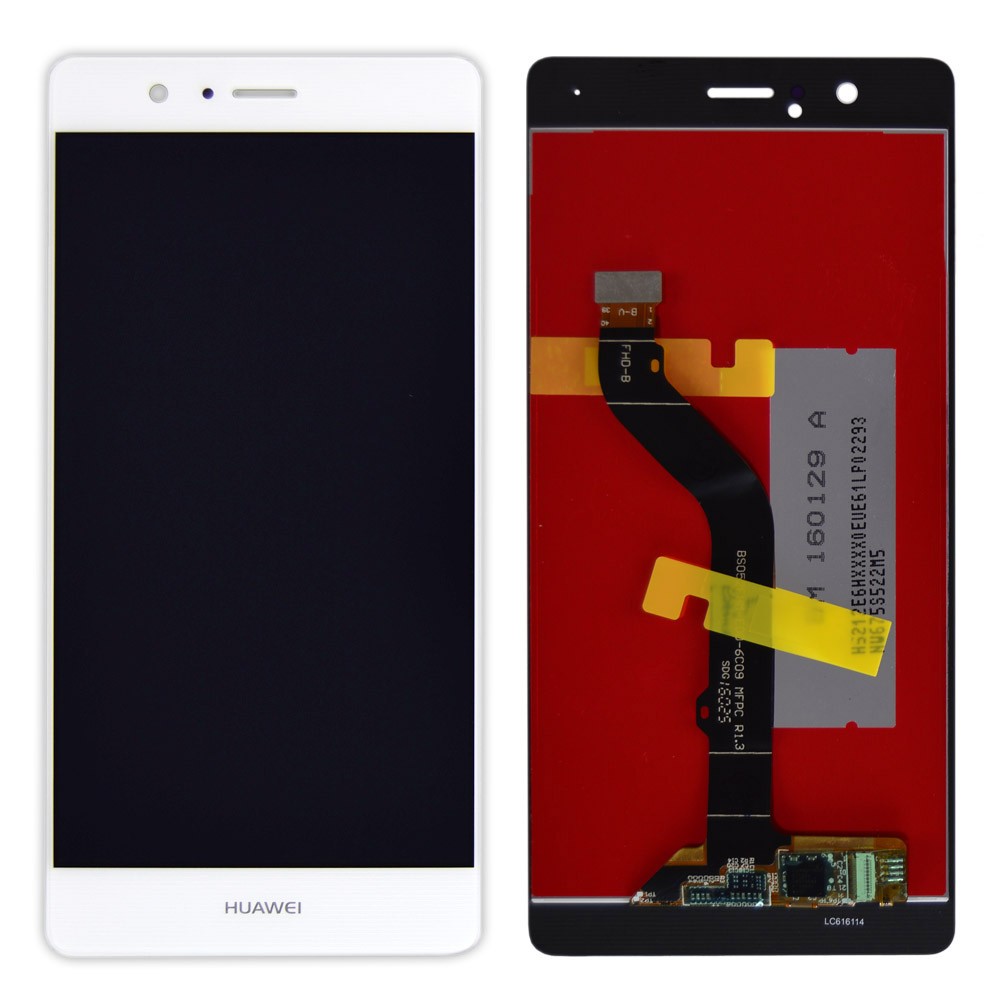 Дисплей Huawei P9 Lite/G9 Lite (VNS-L21/VNS-L31) с тачскрином в сборе, цвет белый фото 1