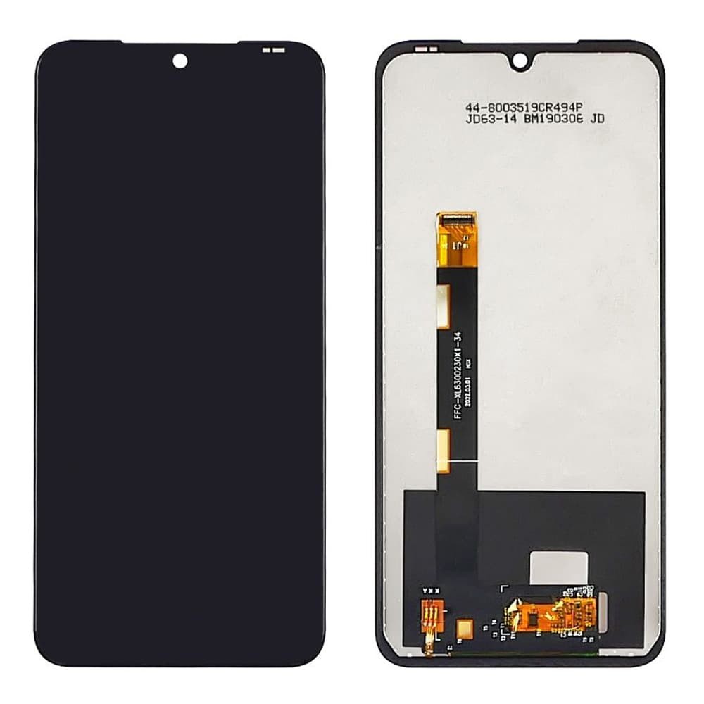 Дисплей для UMIDIGI Bison, с тачскрином в сборе, цвет черный фото 1