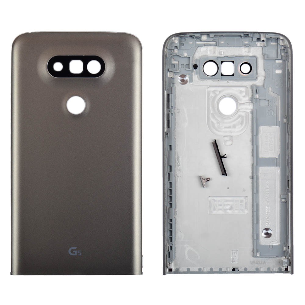Задняя крышка LG H820 G5, H830, H850, US992, VS987, цвет серый фото 1