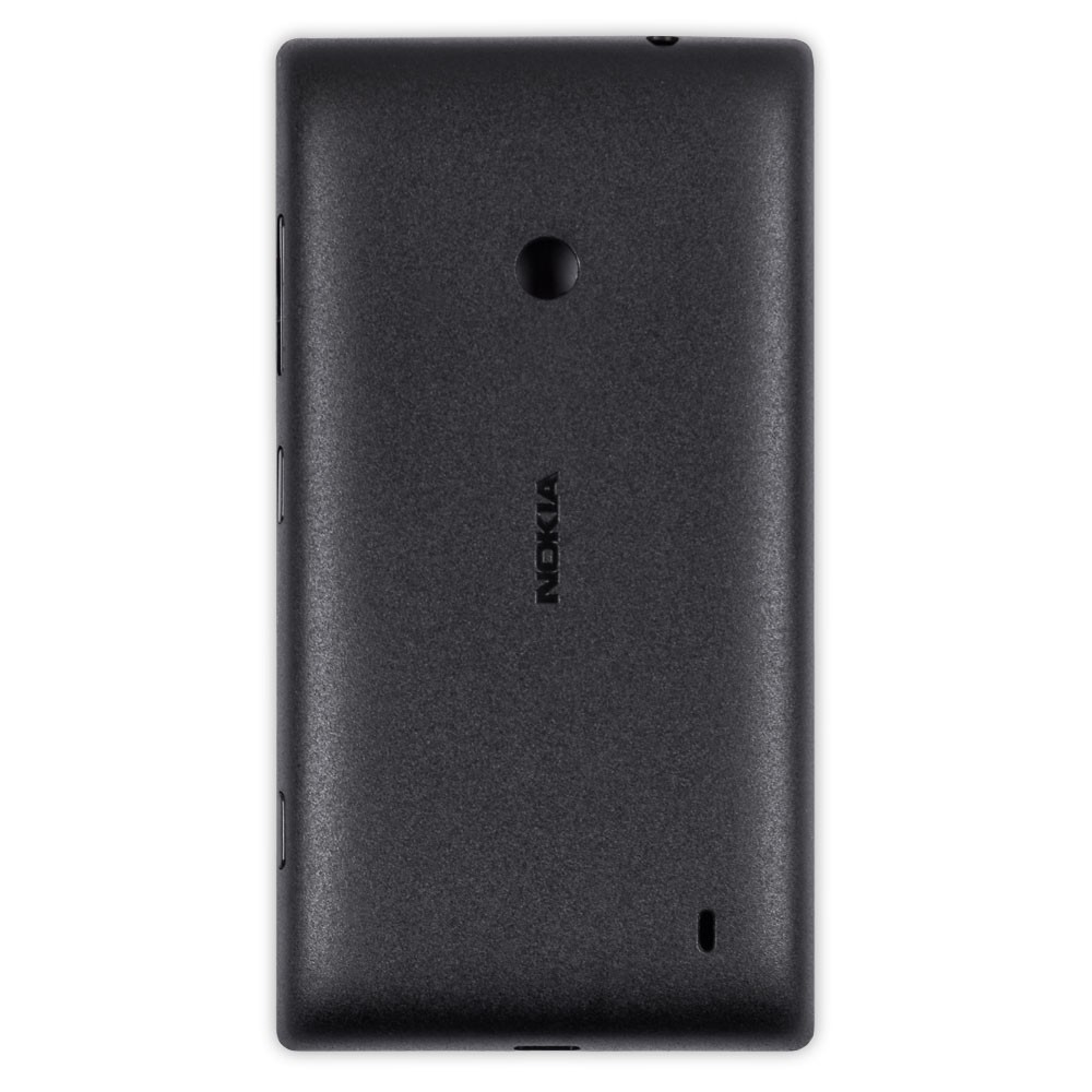 Задня кришка Nokia 520 (525), колір чорний фото 1