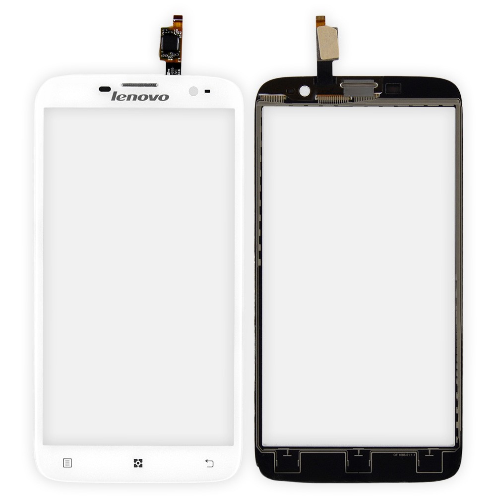 Тачскрин Lenovo A850, колір білий, маленька мікросхема, TEST OK фото 1