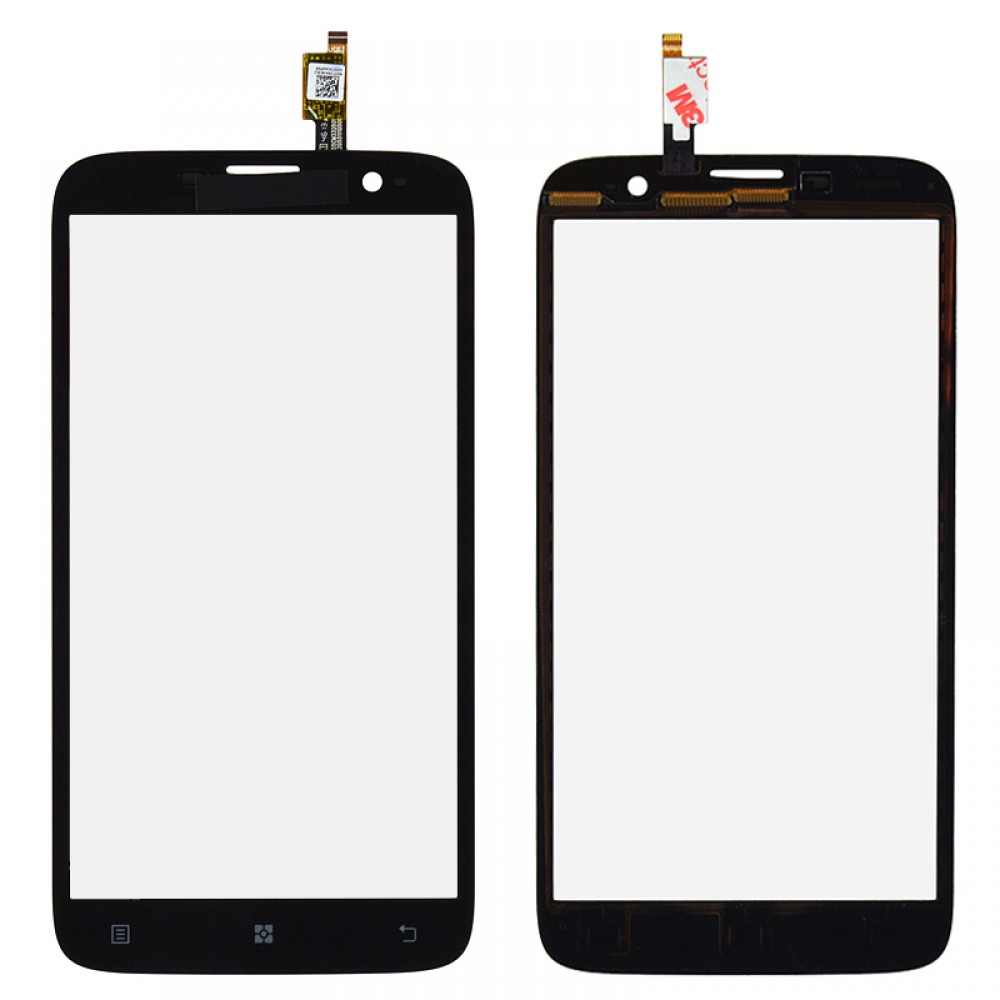 Тачскрин Lenovo A850, колір чорний, маленька мікросхема, TEST OK фото 1