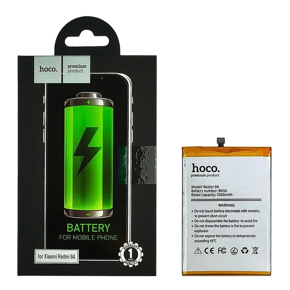 Акумулятор BN56 для Xiaomi Redmi 9A, Redmi 9C, HOCO фото 1