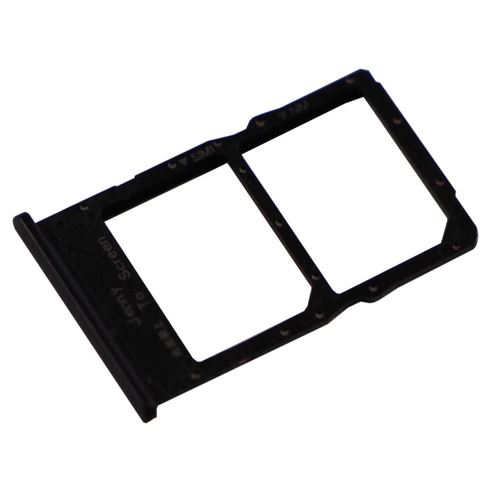 Держатель сим карты для Huawei P40 Lite, цвет черный фото 1