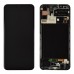 Дисплей для Samsung A307F DS Galaxy A30s (2019) с тачскрином и рамкой в сборе, цвет черный, сервисный оригинал миниатюра 1