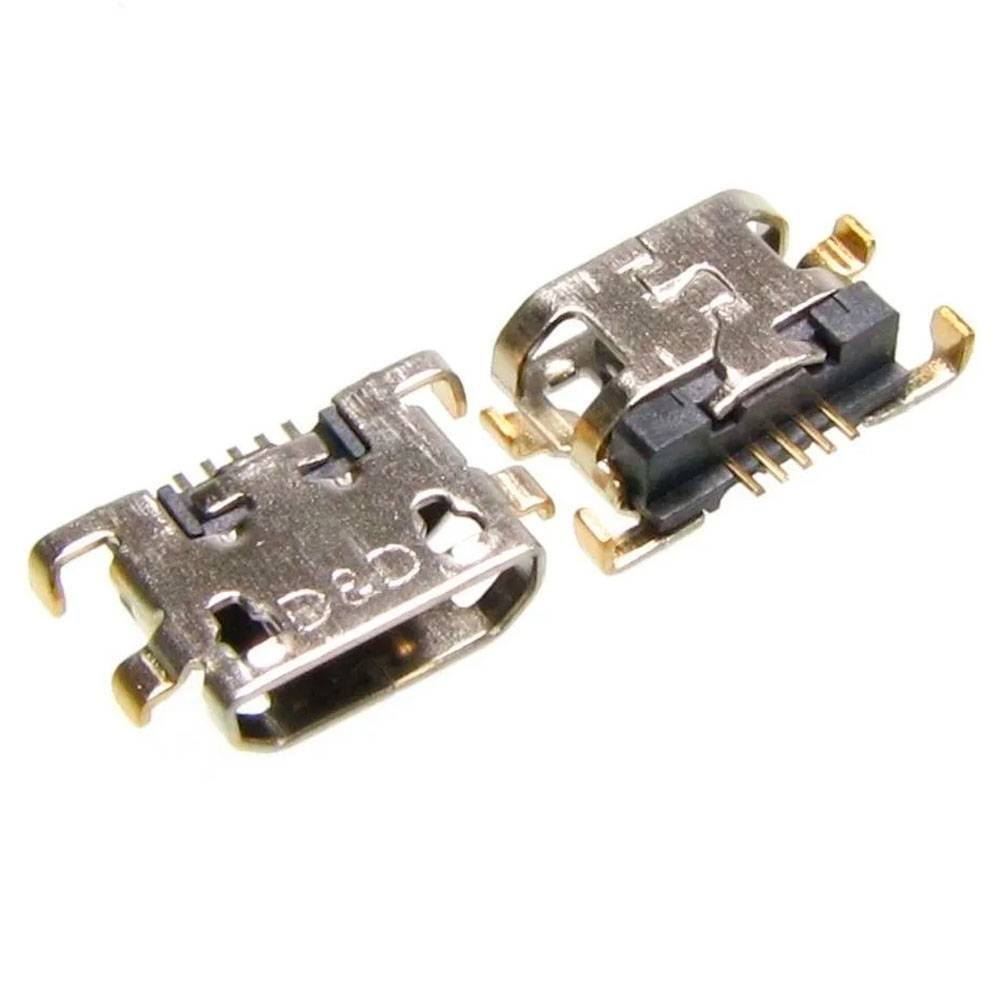 Роз'єм зарядки універсальний, 5 pin, micro-USB №12 фото 1