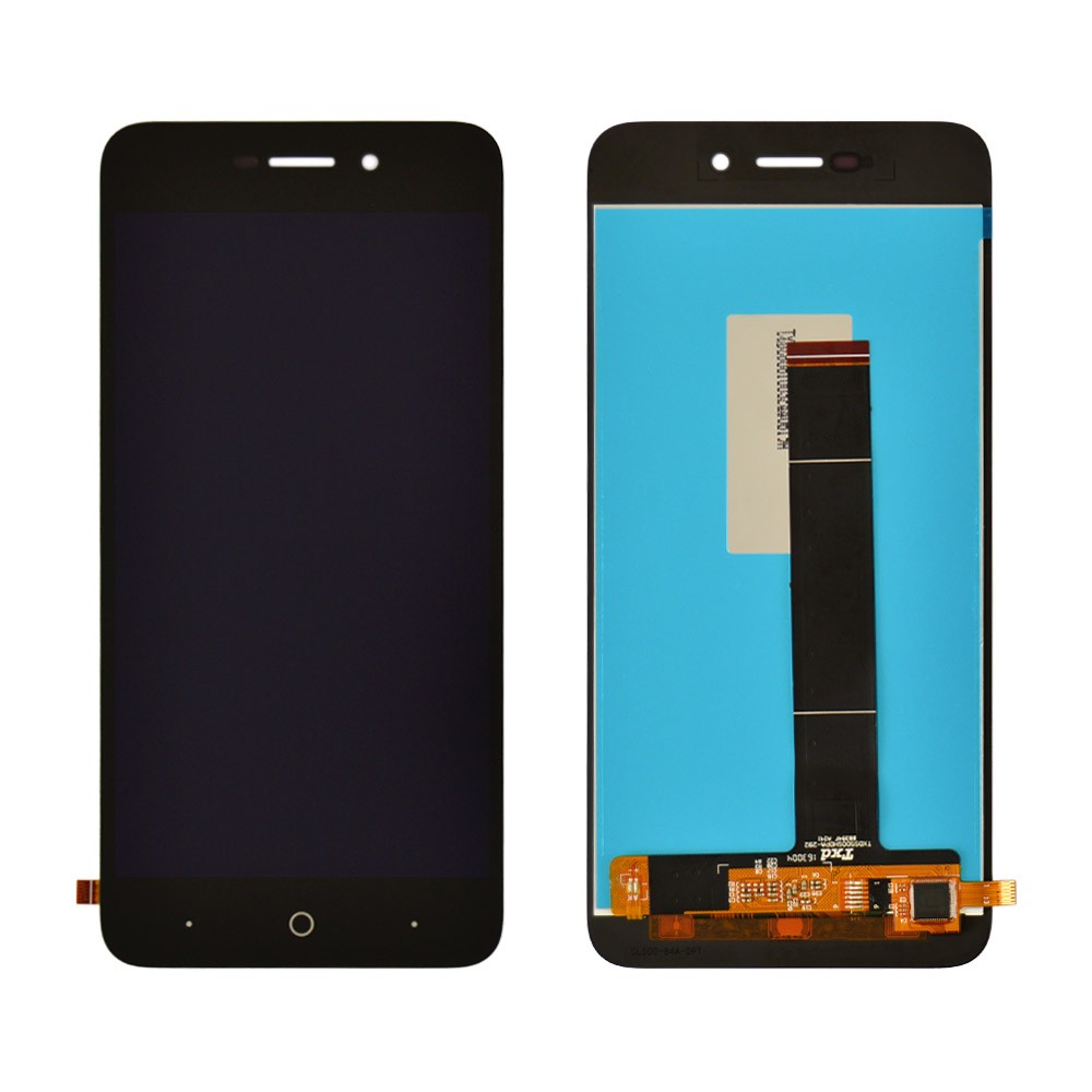 Дисплей для ZTE A601 з тачскрином у зборі, колір чорний фото 1