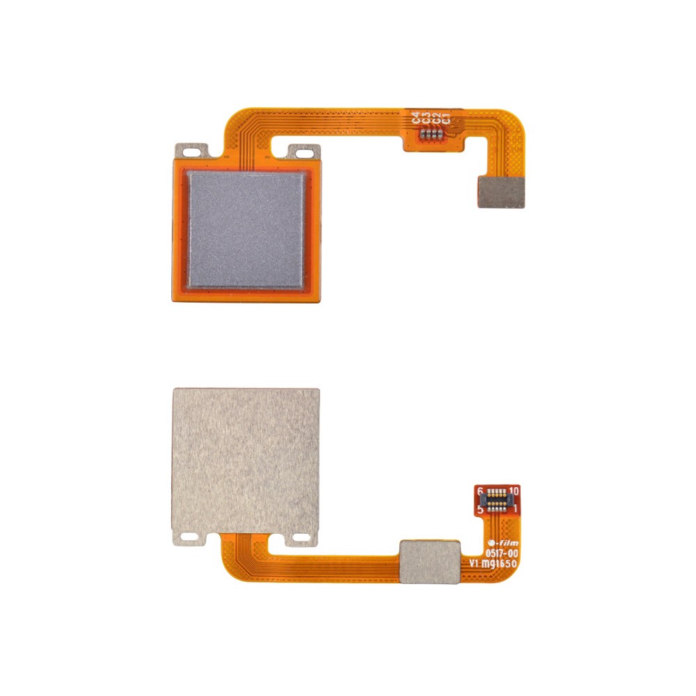 Шлейф Xiaomi Redmi Note 4X із зовнішнім сканером відбитка пальця, колір сірий фото 1