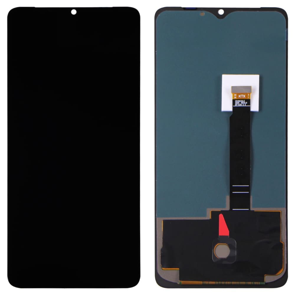 Дисплей для Realme X2 Pro, с тачскрином в сборе, цвет черный, OLED фото 1