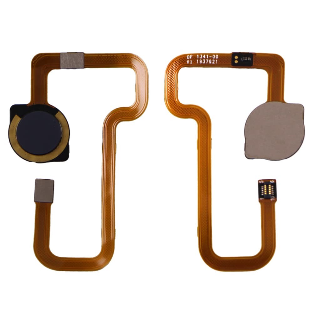 Шлейф для Xiaomi Redmi Note 8T, зі сканером відбитка, колір сірий фото 1