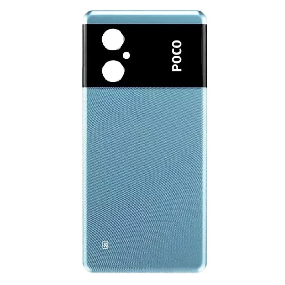 Задняя крышка для Xiaomi Poco M4 5G, цвет синий фото 1