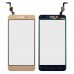 Тачскрин Lenovo A6020a40 Vibe K5, колір золотий миниатюра 1