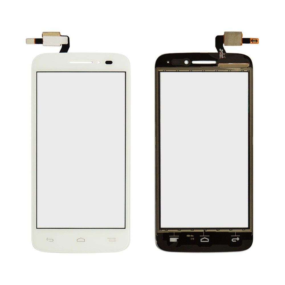 Тачскрин для Alcatel 5042 One Touch Pop 2, цвет белый фото 1