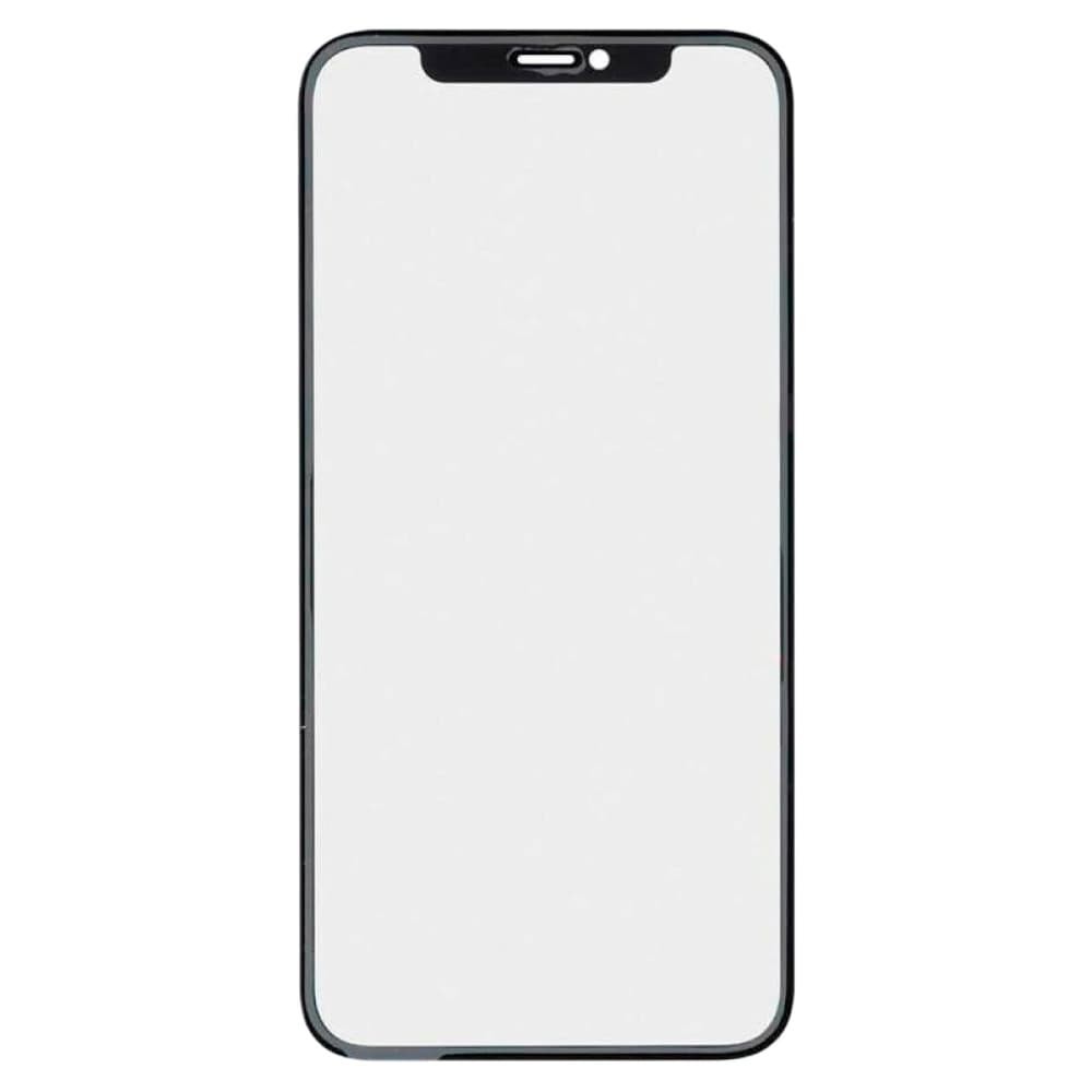 Скло з рамкою + OCA плівка для iPhone 12 Pro, колір чорний фото 2