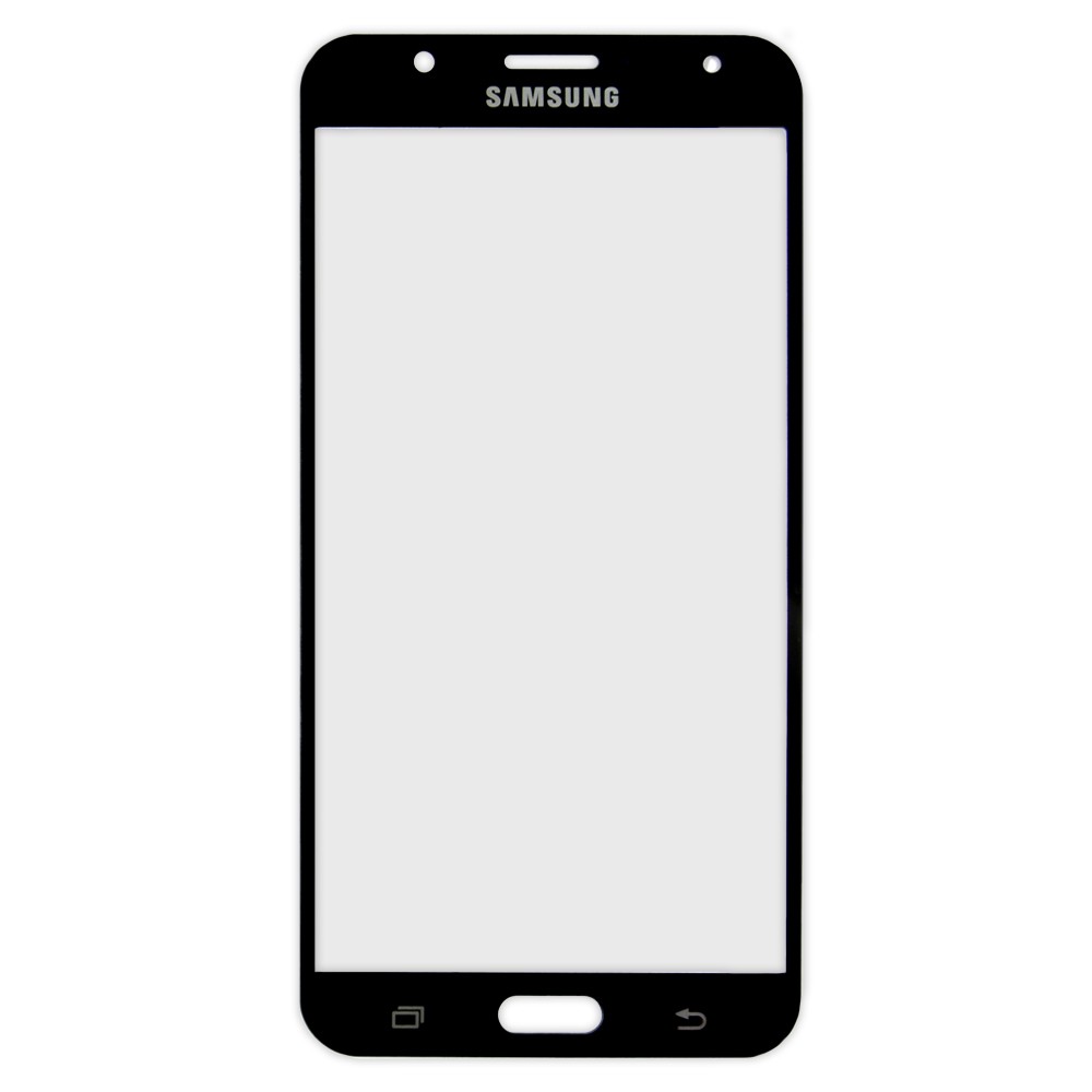 Стекло для Samsung J700 Galaxy J7, цвет черный фото 1
