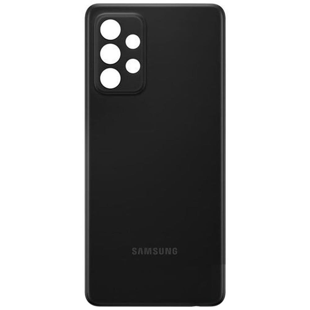 Задняя крышка для Samsung A525 Galaxy A52 2021, цвет черный фото 1
