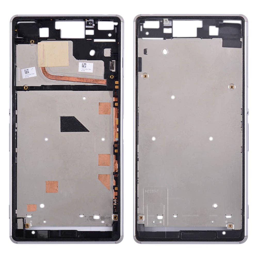 Рамка дисплея для Sony D6603 Xperia Z3, D6643 Xperia Z3, цвет белый фото 1