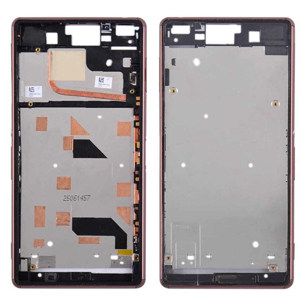Рамка дисплея для Sony D6603 Xperia Z3, D6643 Xperia Z3, цвет bronze фото 1