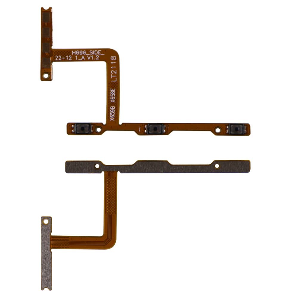 Шлейф для Tecno Spark 7, с кнопками включения и громкости фото 1