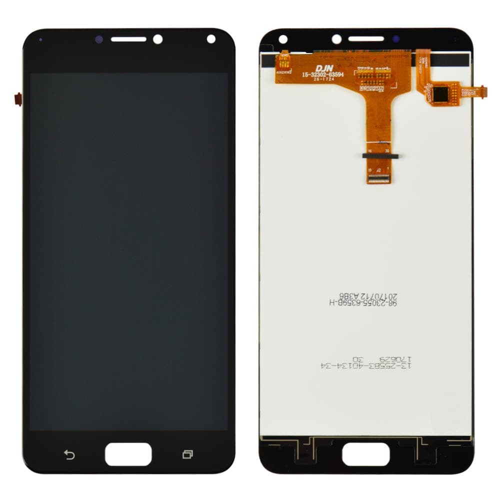 Дисплей для Asus ZenFone 4 Max (ZC554KL), 4 Max Pro з тачскрином у зборі, колір чорний, Orig PRC фото 1