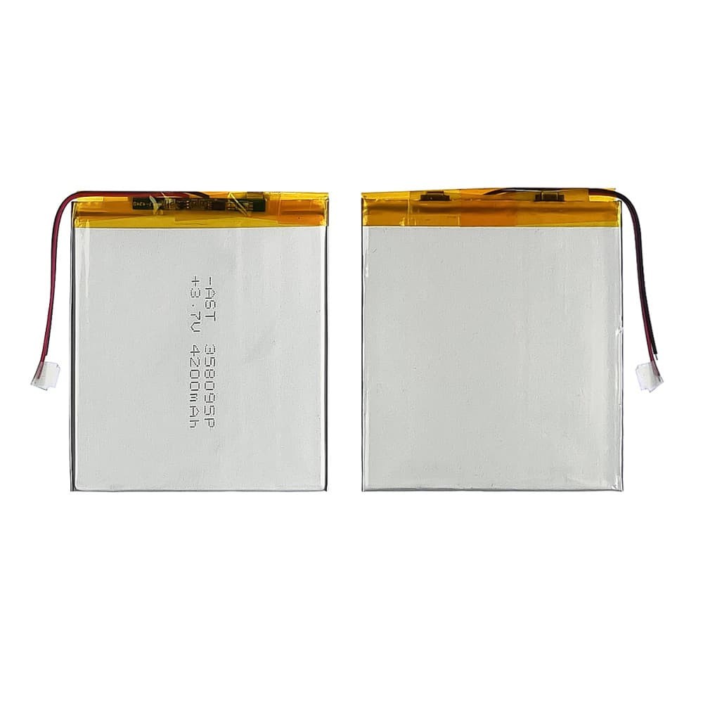 Універсальний акумулятор 358095P, з контроллером, 3,5 х 80 х 95mm (4000 mAh), для смартфона/планшета фото 1