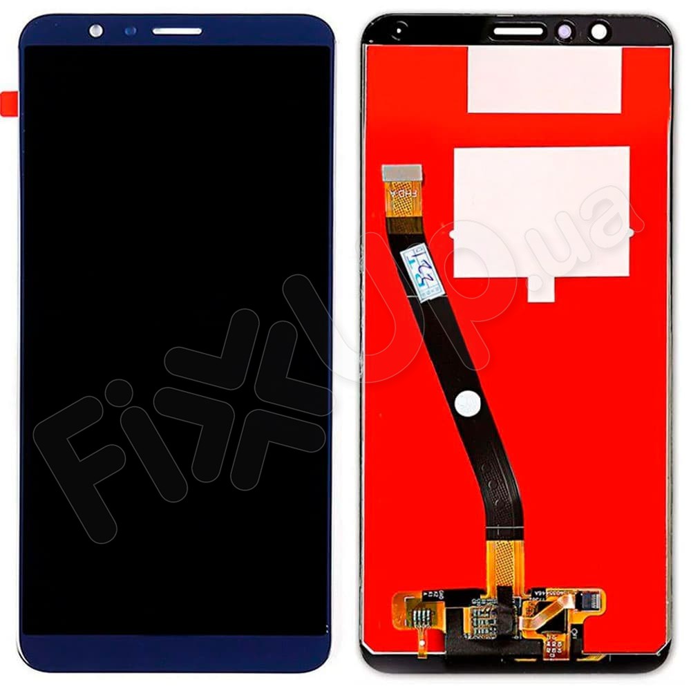 Дисплей для Huawei Honor 7X (BND-L21) з тачскрином у зборі, колір синій фото 1