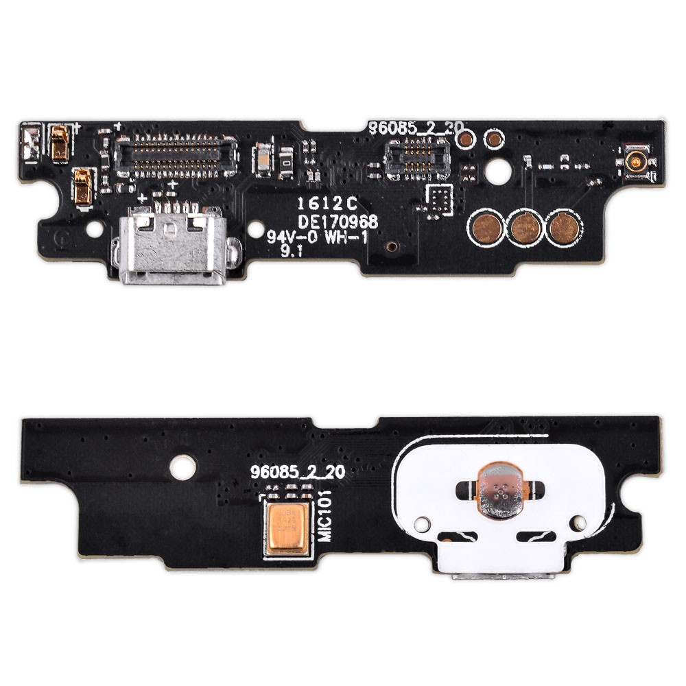 Разъем зарядки для телефона Meizu M3 Note с нижней платой, версия M681h фото 1