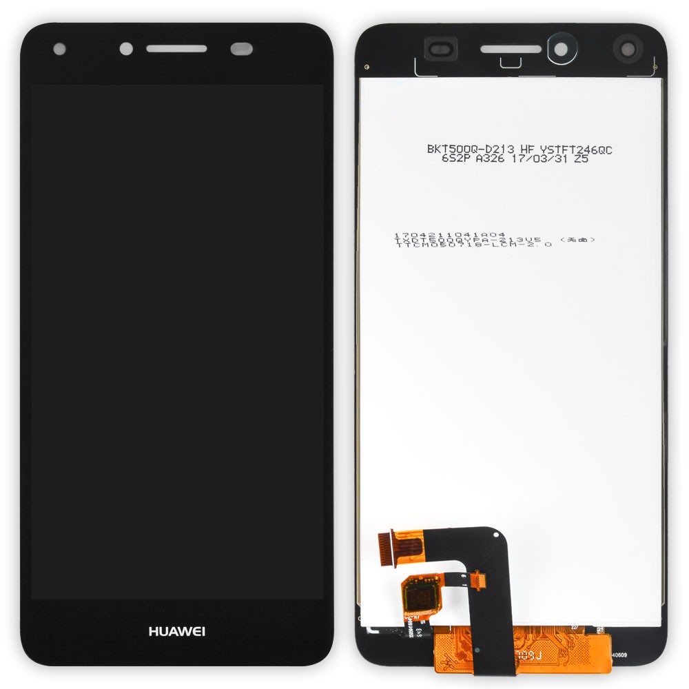 Дисплей Huawei Y5 II/Honor 5/Honor Play 5 (CUN-U29/CUN-L21) з тачскрином у зборі, колір чорний (TEST OK), уцінка фото 1