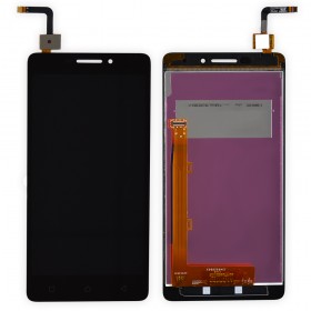 Дисплей Lenovo Vibe P1m с тачскрином в сборе,  цвет черный, без рамки