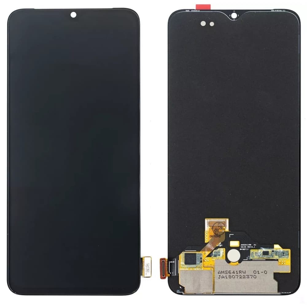 Дисплей для OnePlus 7 з тачскріном, чорний, OLED фото 1