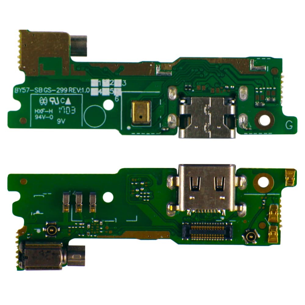 Разъем зарядки для Sony G3112 Xperia XA1 Dual, с нижней платой фото 1