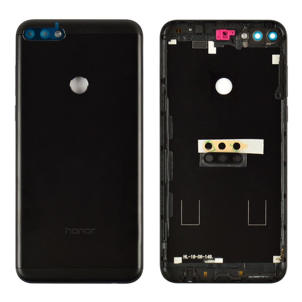 Задняя крышка для Huawei Honor 7C Pro, цвет черный фото 1