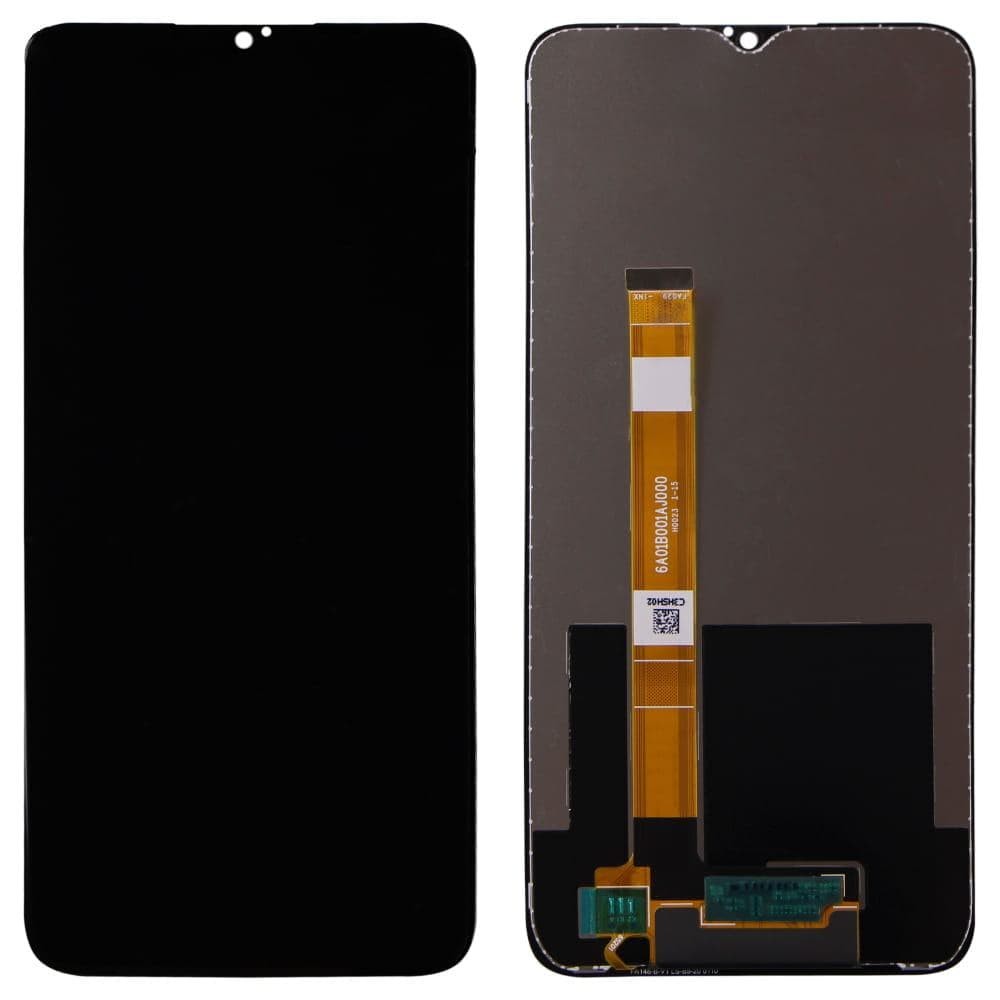 Дисплей для Realme 5, Realme 6i, Realme C3 6A01B001AJ000 з тачскріном, чорний, оригінал фото 1