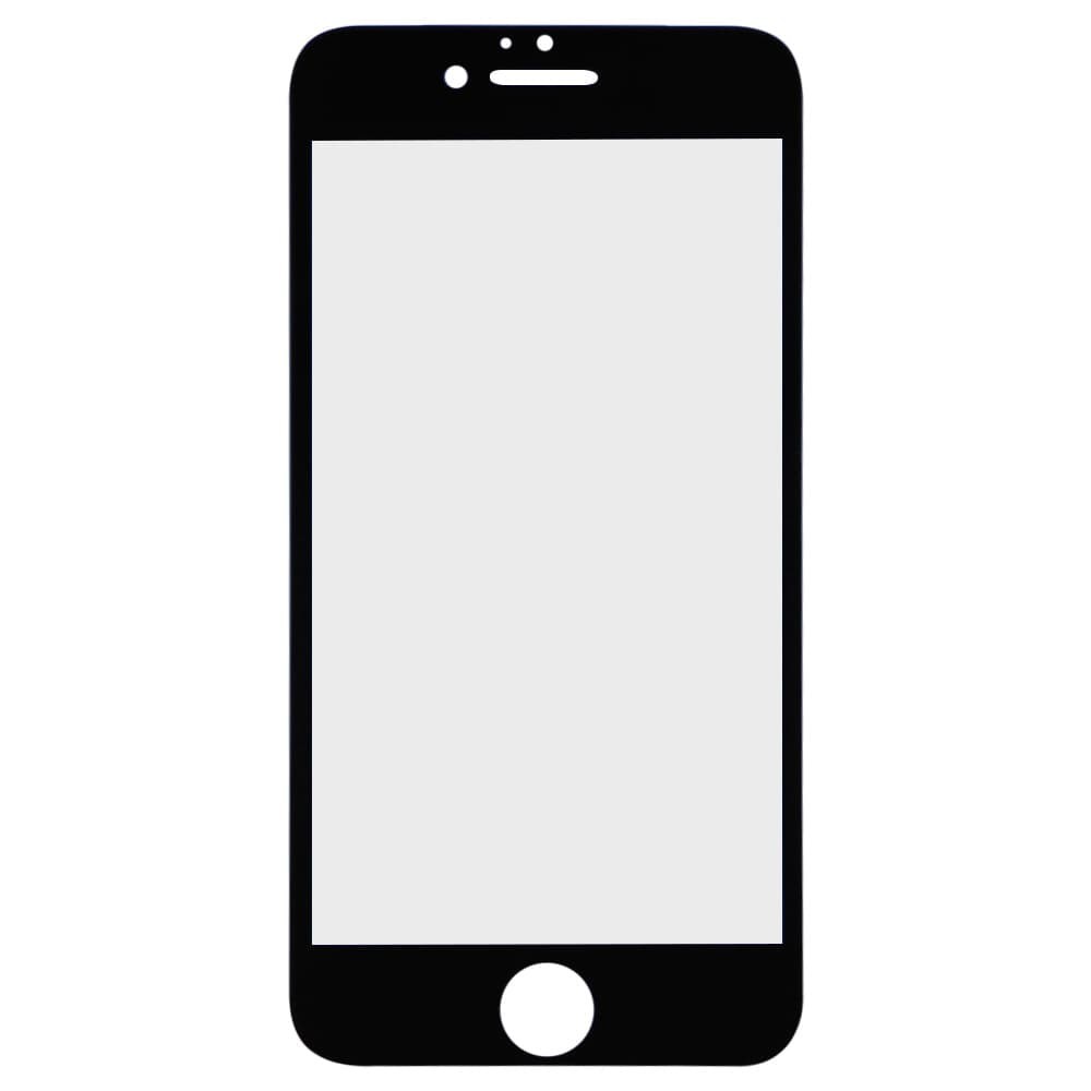 Захисне скло для iPhone 6/iPhone 6S, 10D, колір чорний фото 1