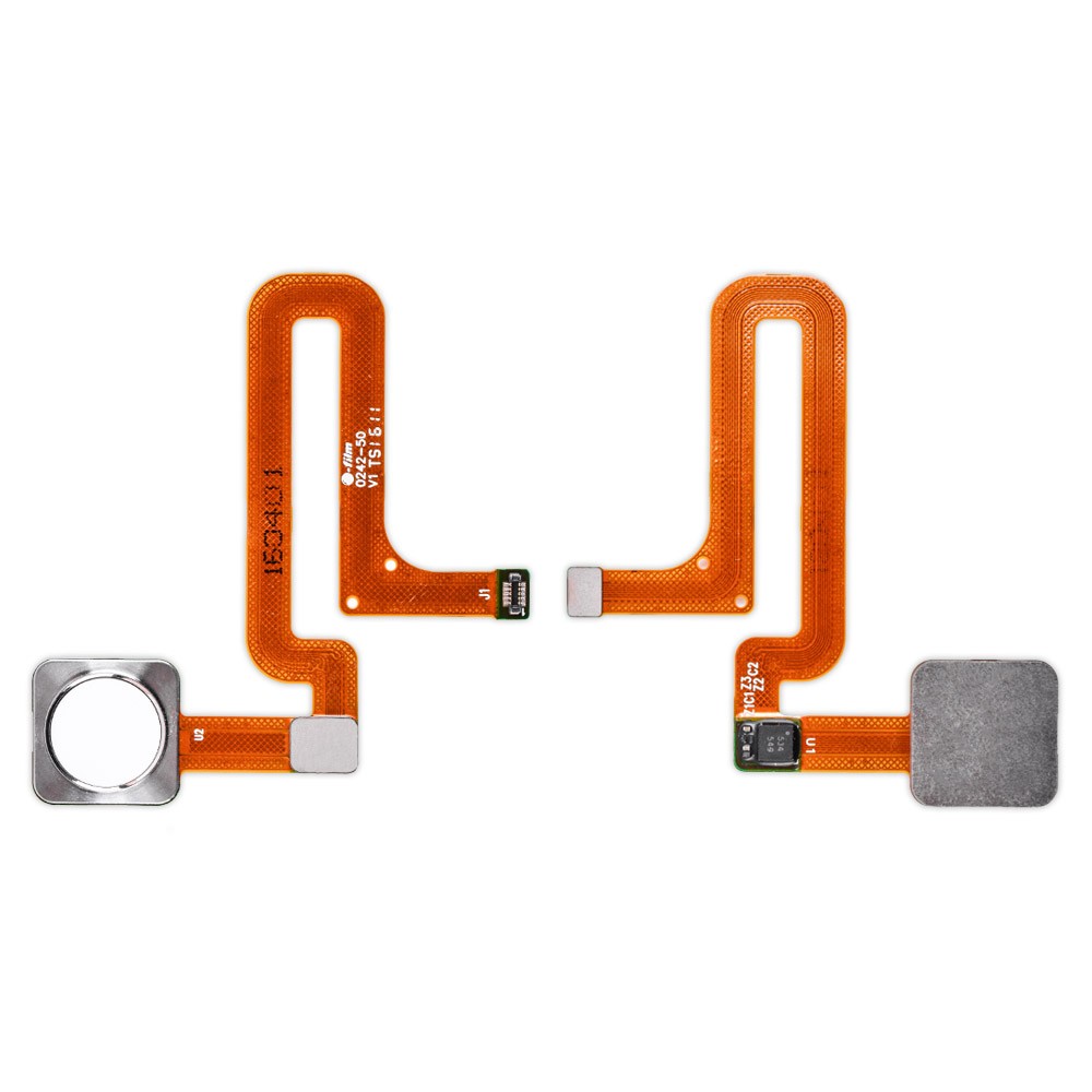 Кнопка Home для Xiaomi Mi4S зі шлейфом, колір білий фото 1