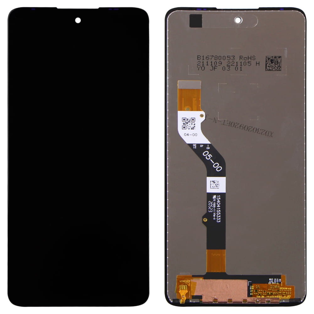 Дисплей для Motorola XT2135 Moto G40 Fusion/Moto G60/ XT2133-2 Moto G60S с тачскрином в сборе, цвет черный, оригинал Китай фото 1