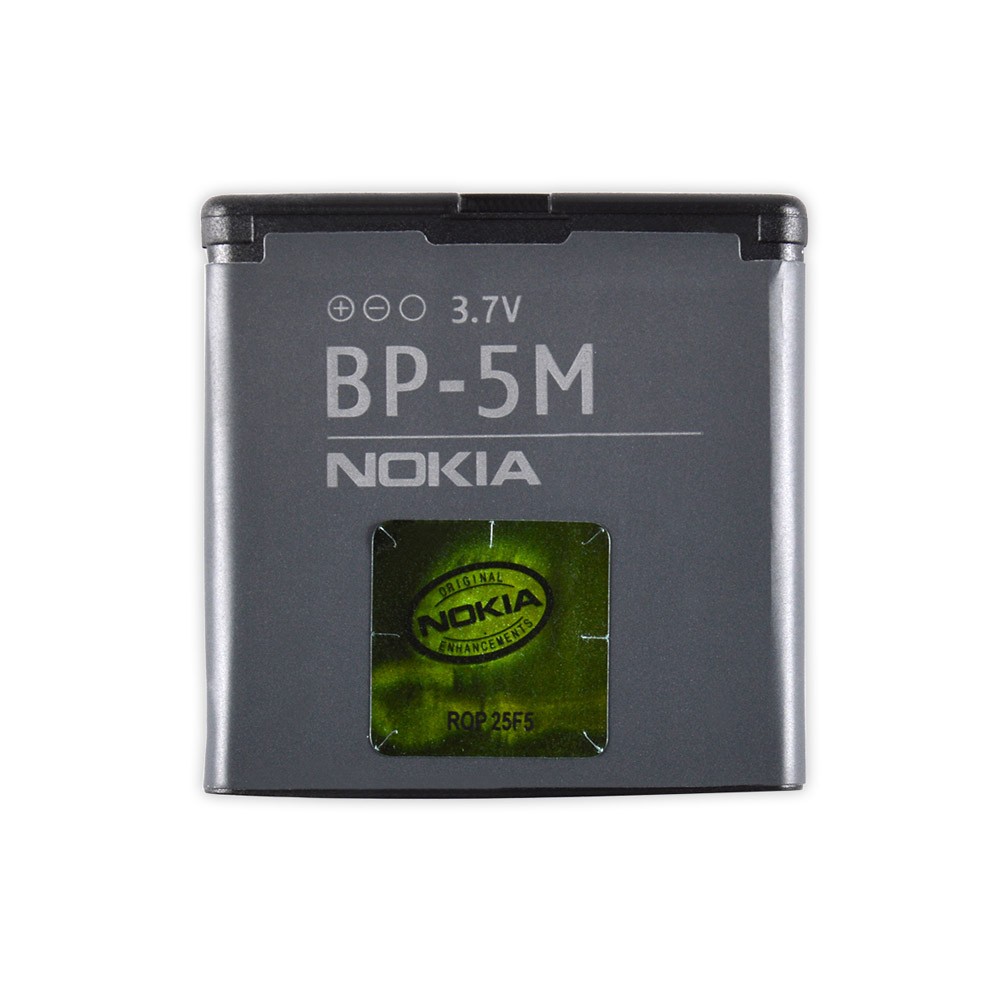 Акумулятор для Nokia 5610, 5700, 6110n, 6500s, 7390, 8600 Luna (BP-5M), напруга 3,7 В фото 1